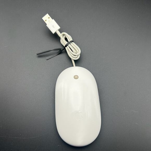 Genuine Apple A1152 USB Optical Mouse Wired Pro Mouse for iMac, MacBook - Picture 2 of 9